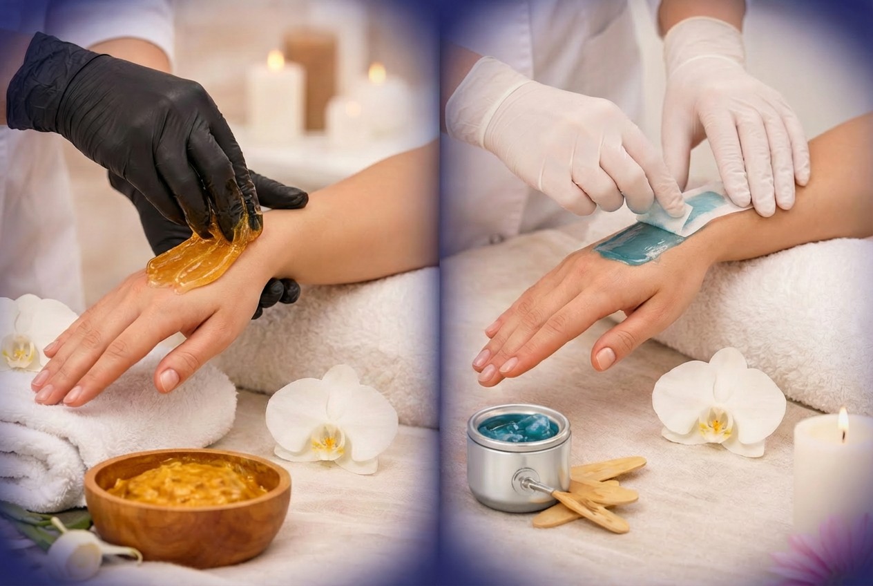 Professional sugaring and waxing service at Nail It Studio San Francisco SoMa