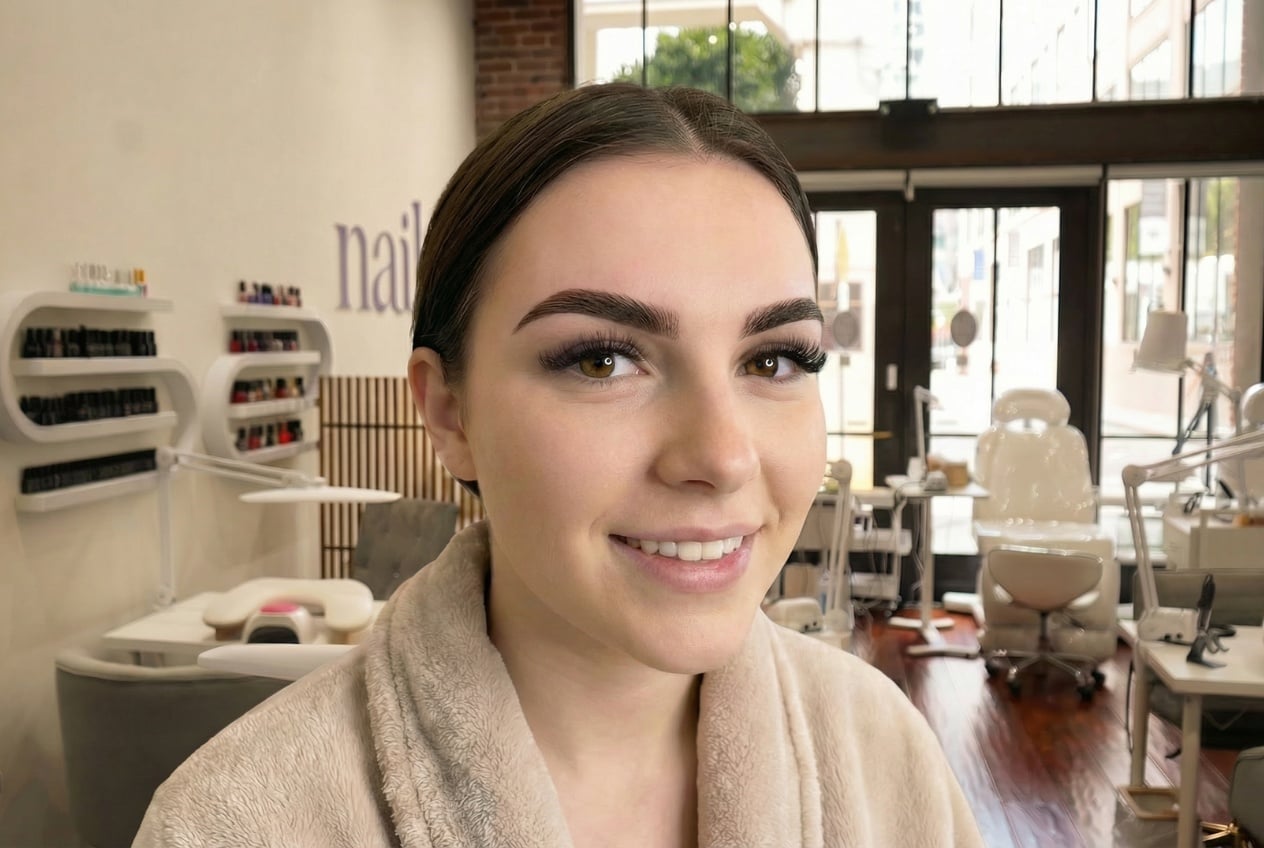 Eyebrows and lashes San Francisco Nail It Studio